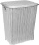 Корзина для белья "Вязь" 60л (белый) (то) Корзина для белья "Вязь" 60л (белый) (то)