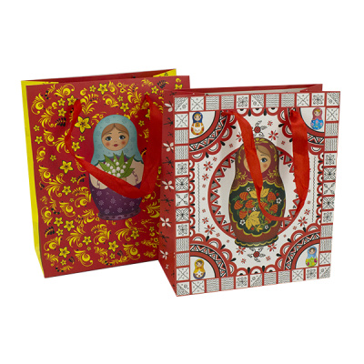 Пакет подарочный 18*21*8.5см