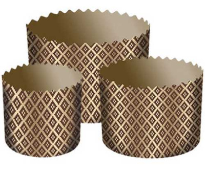 Формы для выпечки куличей (три штуки разного размера)