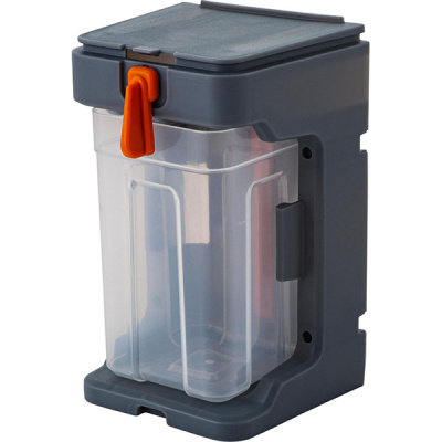 Лоток для метизов подвесной (с крепежом) Blocker Expert малый серо-свинц./оранж. (то)