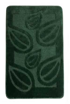 Коврик из полипропилена на латексной основе 60х100(1) L CADESI LEMIS тем-зелен