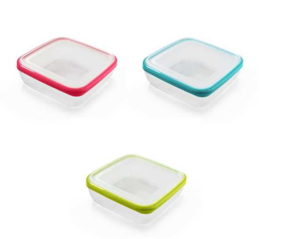 Контейнер для СВЧ 1,7л ПРЕМИУМ квадратный (то)