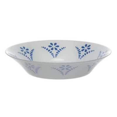 Тарелка глубокая упроч.Pasabahce Нордик 220 мм 3цв.(рис.29115)