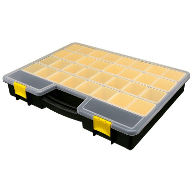 Органайзер "WORKER PRO" 19", 480х370х70мм (Серый)(то)