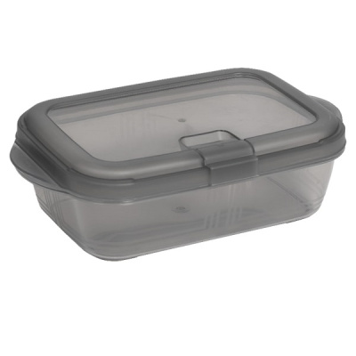 Контейнер для СВЧ Push 0,4л (графит) (то)