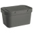 Ящик универсальный с крышкой "LUXE" 189х132х110мм 1,9л (серый) (то)