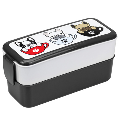 Контейнер для обеда 0,5+0,5л (то)