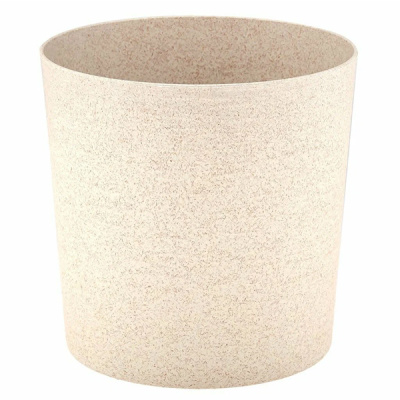 Горшок Цилиндр Эко 3,3л с дренаж. вставкой Слоновая кость