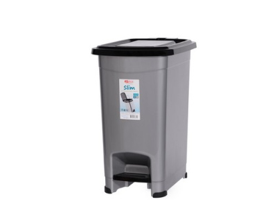 Контейнер для мусора с педалью "Slim" 10л