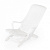 Кресло-шезлонг (1300х650х280) белый (то)