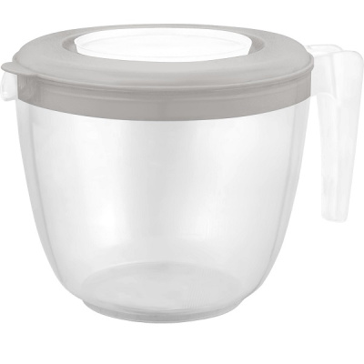 Емкость для миксера мерная HELSINKI 1,9л с крышкой пепельн.жемчуг (то)