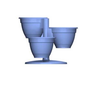 Цветочный каскад "Антик", лаванда , 0.9л*3шт (то)