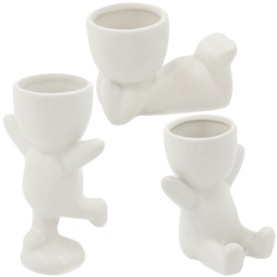 Кашпо керамическое ЙОГА Ø-6см h-12см