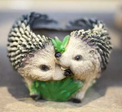 Кашпо "Ёжики"