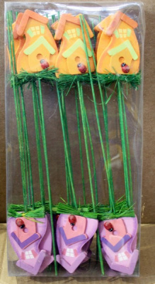 Стикер "Домик" 24шт