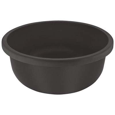 Таз круглый 6,5л Rock'n'Roll антрацит (то)