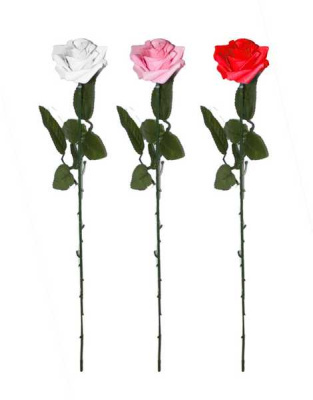 Цветок декоративный РОЗА 60см