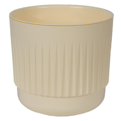 Горшок Бета 3л с вкладкой Ванильный