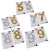 Свеча для торта 5-6-7-8-9-0 (h-12см)