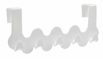 Вешалка навесная на дверь Nomi (снежно-белый)