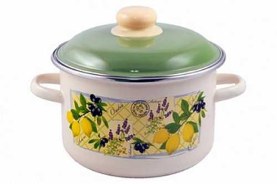 Кастрюля эмал цил Citrus 2,0л ТМ Appetite