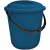 Ведро 12л Rock'n'Roll с крышкой (индиго)(то)