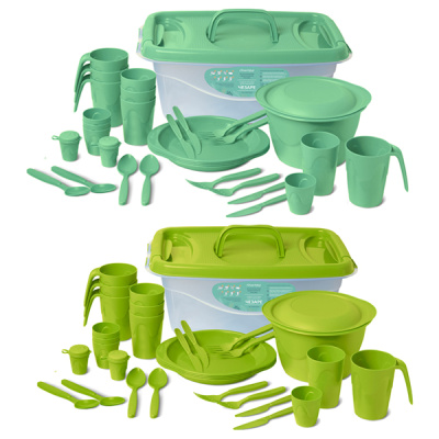 Набор посуды для пикника "Чезаре" на 4 персоны (то)