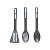 Набор кухонных принадлежностей из 3 предметов Granit (серый)(то)