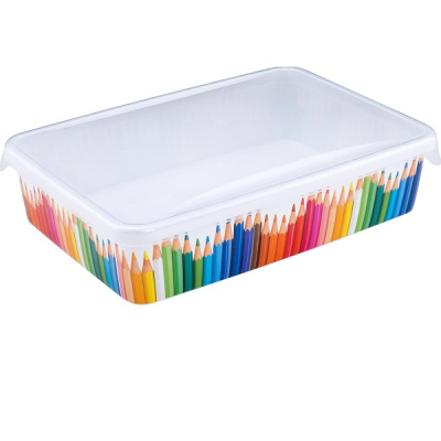 Лоток для мелоч.Trendy Карандашница малый с крышкой (то)