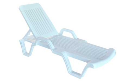 Шезлонг "Капри" с ручками (то)