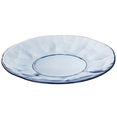 Тарелка стекл 20см плоская FANCY DIAMOND