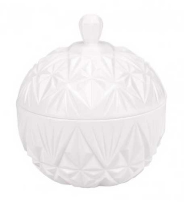Сахарница "Шарм" с крышкой 0,35л (белый)  (то)