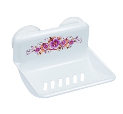 Мыльница настенная на присосках "Ориент" (то)