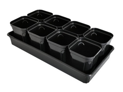 Набор для рассады "Пианто" 8 стаканчиков (645мл) на поддоне (то)