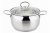Кастрюля нерж Tessi 6,0л ТМ Appetite