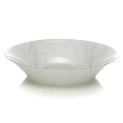 Тарелка глуб.упроч. ЛИНЕА 220 мм 3цв. (рис.28982)