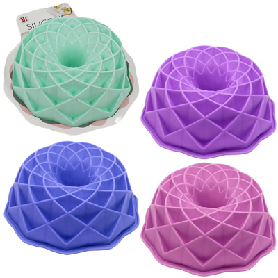 Форма для выпечки силиконовая ОЧАРОВАНИЕ Ø-22см h-8см