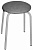 Табурет стальной (серый) (хпп) (то)