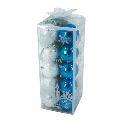 Шары елочные 5см, 20шт