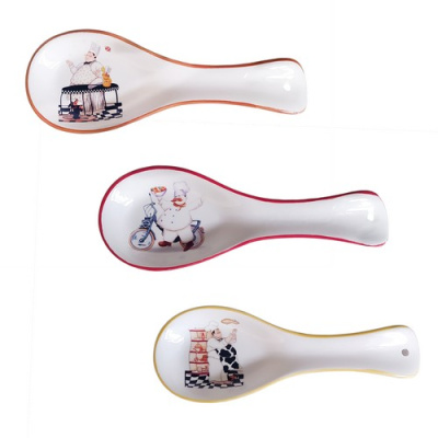 Подставка под ложку керамическая 20*8.8см