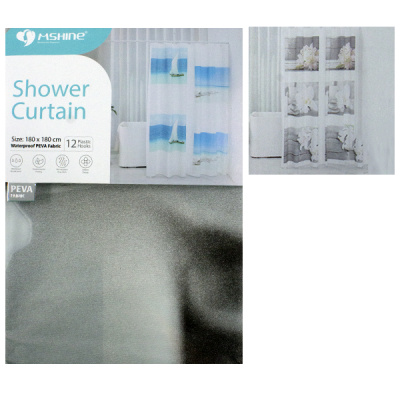Штора для ванной комнаты 180*180см EVA