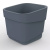 Горшок для цветов фактурный Hills 7л (d221, h207мм)(серый) (то)