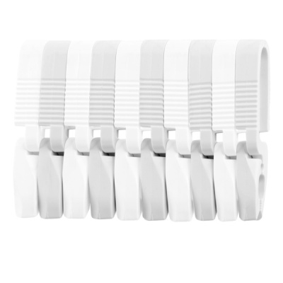 Прищепка-держатель универсальный (10шт) 70х10х20мм (Микс 1)(то)