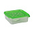 Ёмкость для СВЧ 0,4л. (квадратная) (то)