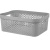 Корзинка STOCKHOLM 350х270х138мм 10л серый шторм (то)