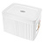 Коробка с крышкой "VELVET", 295х225х110мм, 6,55л (белый) (то)