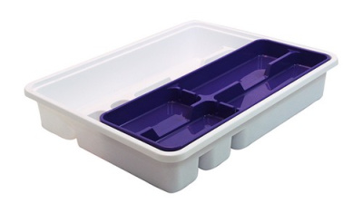 Лоток-вкладыш для столовых приборов 2-х ур. (то)