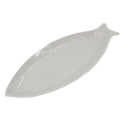 Блюдо керамическое сервировочное 34*15*2см