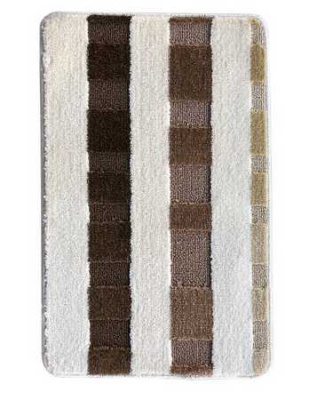 Коврик для ванной L'CADESI Marathon, 60х100, Сафари новый, бежевый