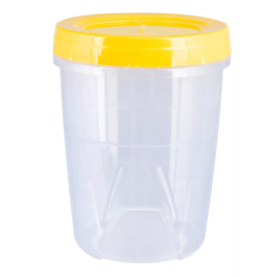 Банка с закруч.крышкой 1,3л. для сып.продуктов и СВЧ